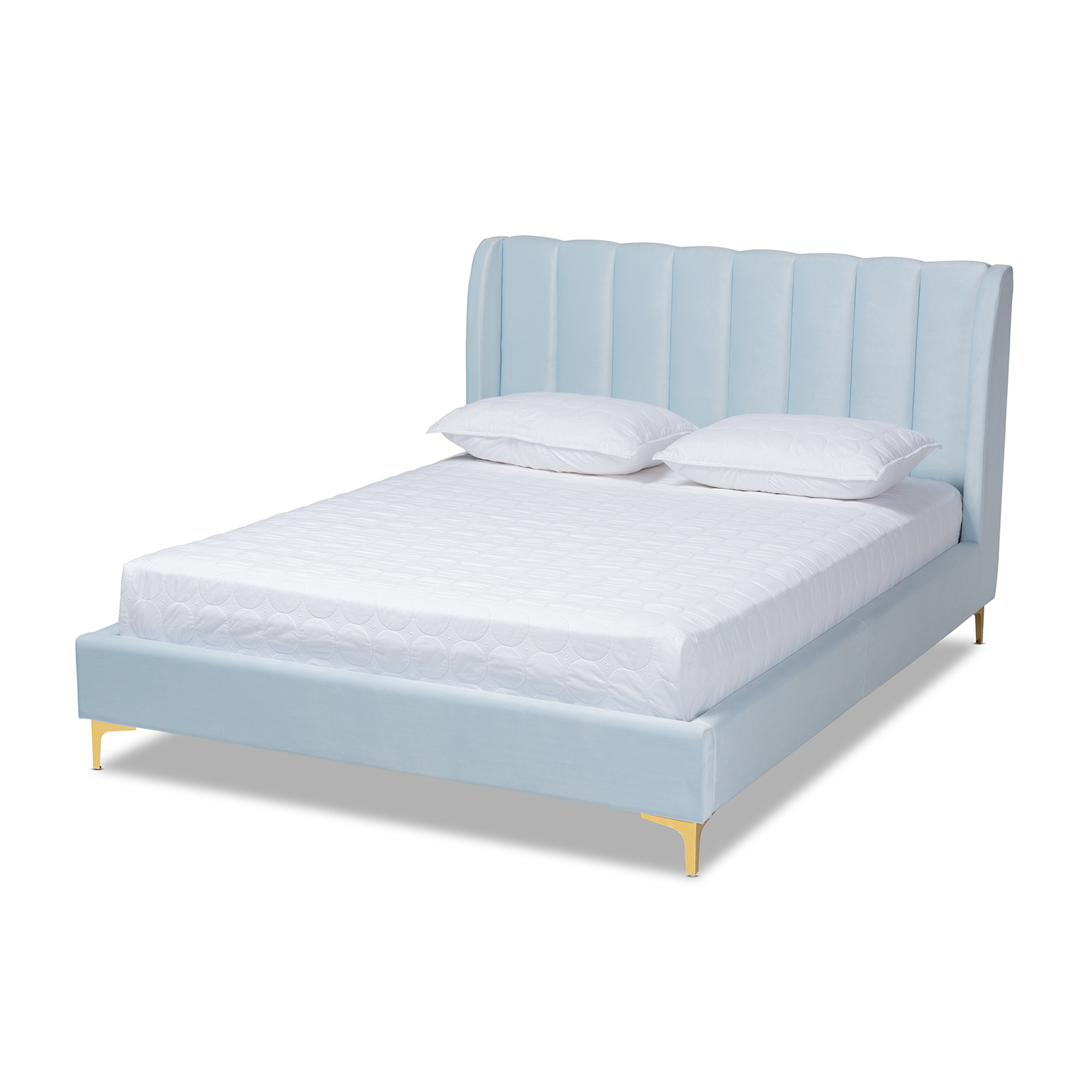 Baxton studio store saverio bed